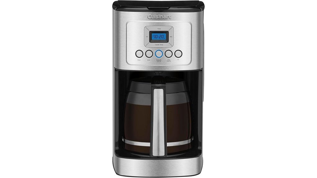 programmable 14 cup stainless coffee