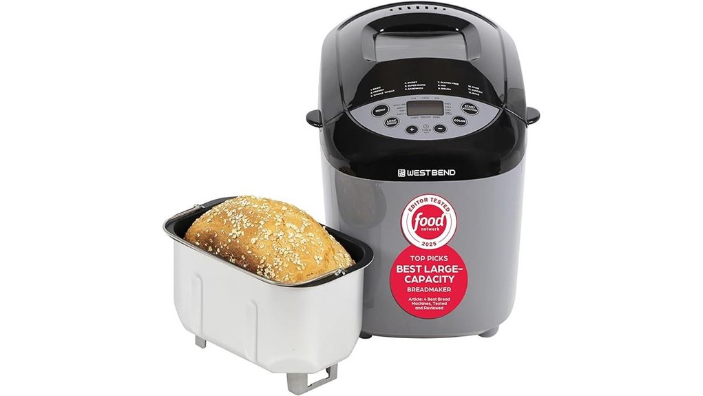 programmable 3lb hi rise breadmaker