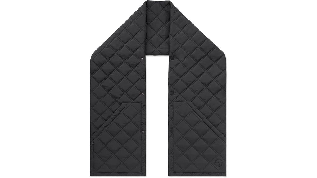 puffer convertible scarf to vest