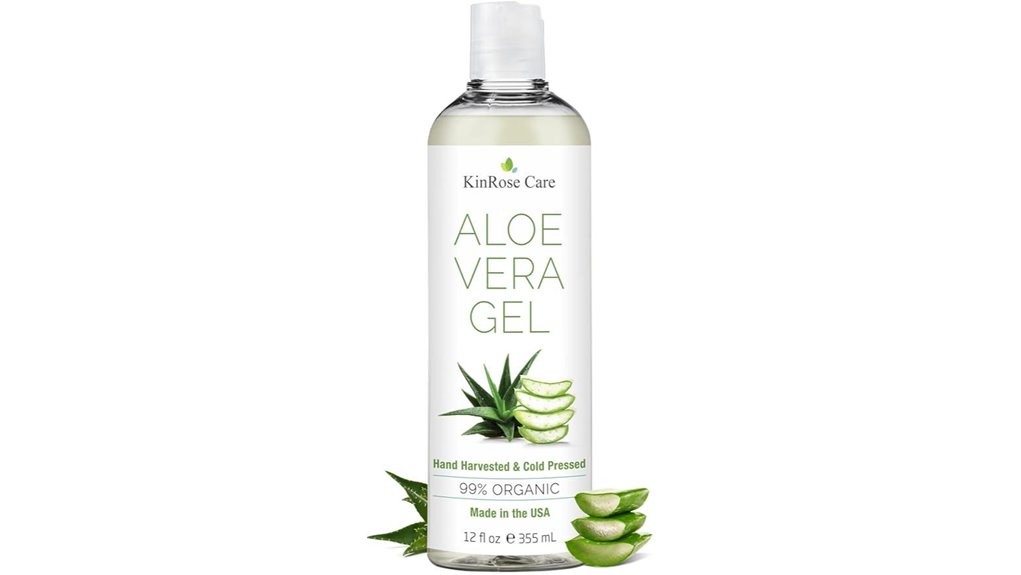 pure organic unscented vegan aloe