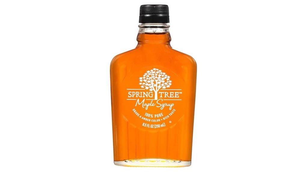 pure spring maple syrup