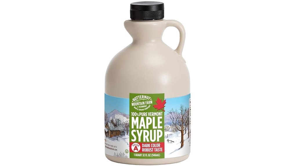 pure vermont maple syrup