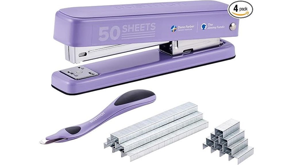 purple bostitch titan metal stapler