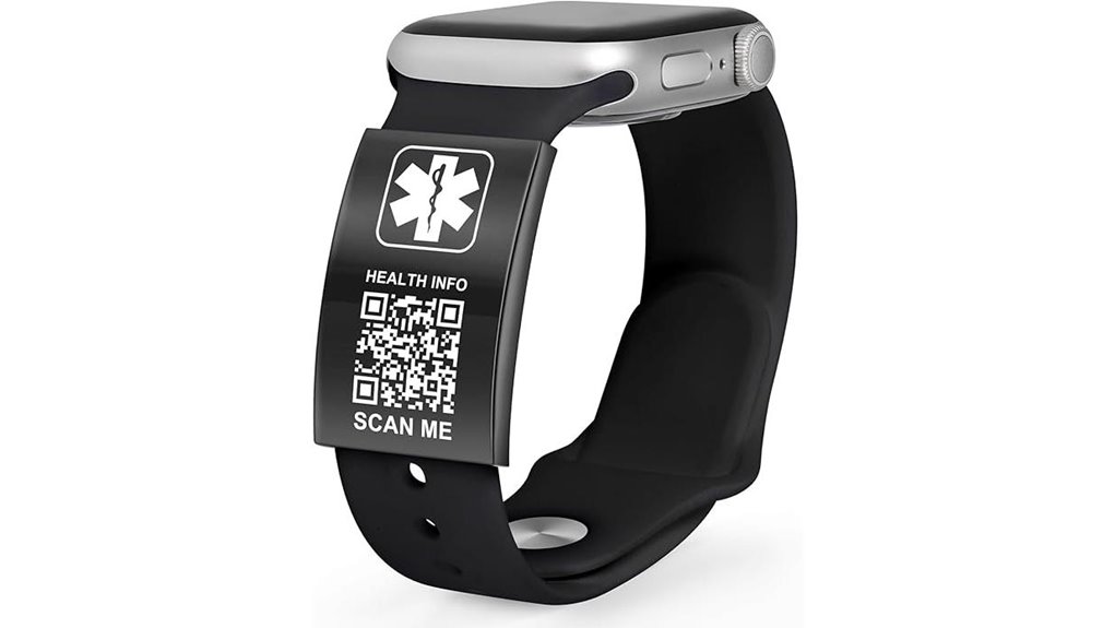 qr code titanium medical alert