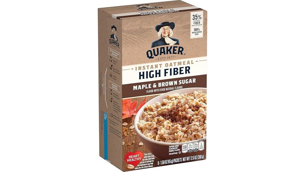 quaker maple brown sugar oatmeal
