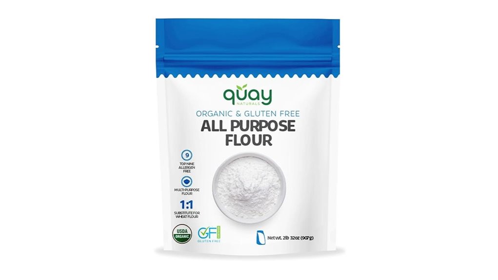 quay naturals organic gluten free flour