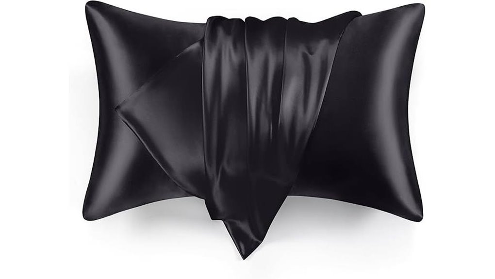 queen satin pillowcase set