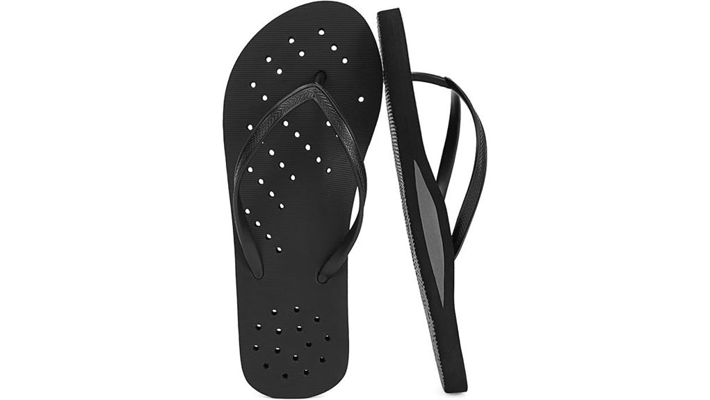 quick dry arch support flip flops