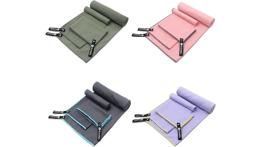 quick dry microfiber camping towels