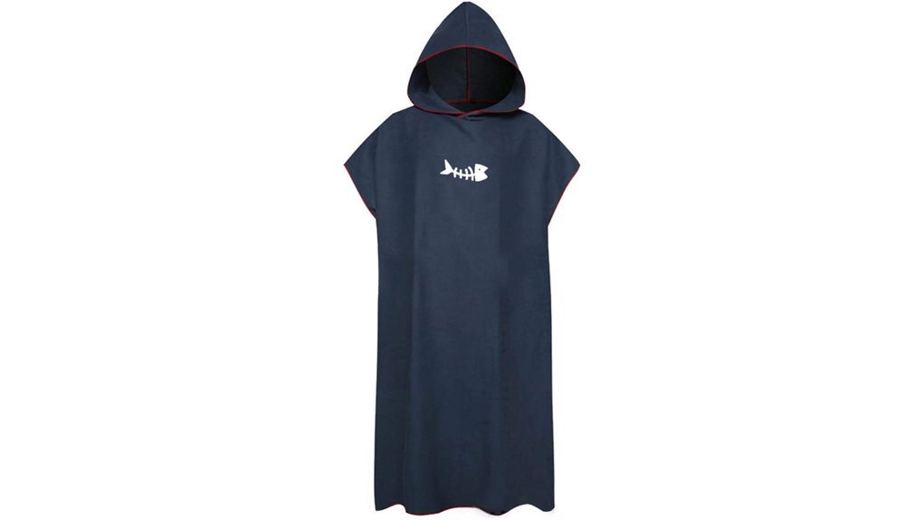 quick dry microfiber surf poncho