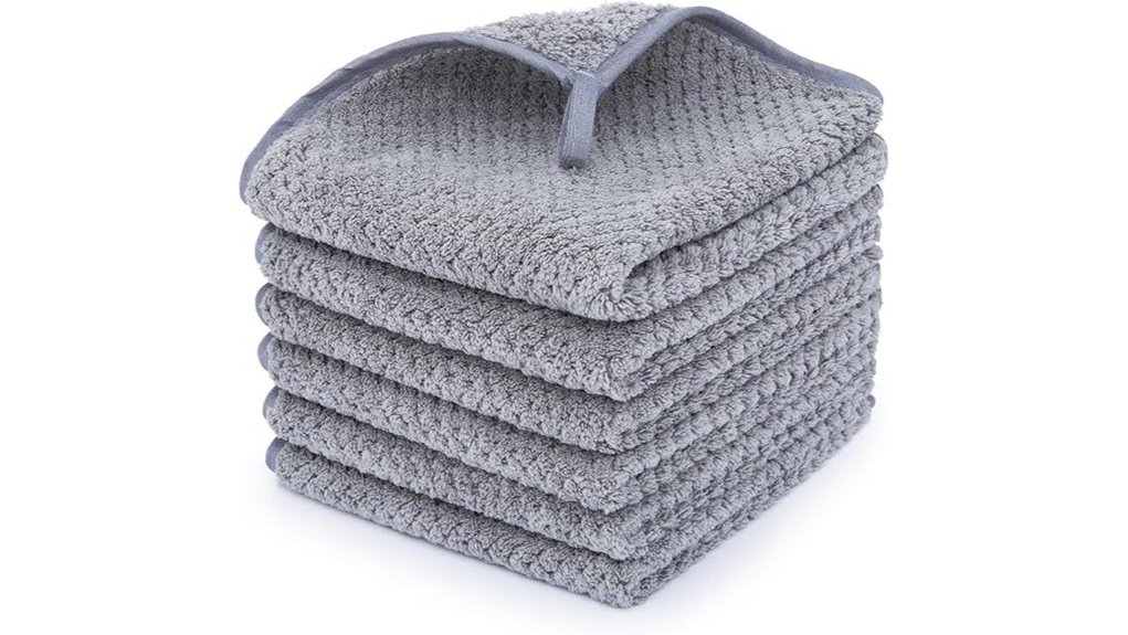 quick drying ultra soft microfiber washcloths