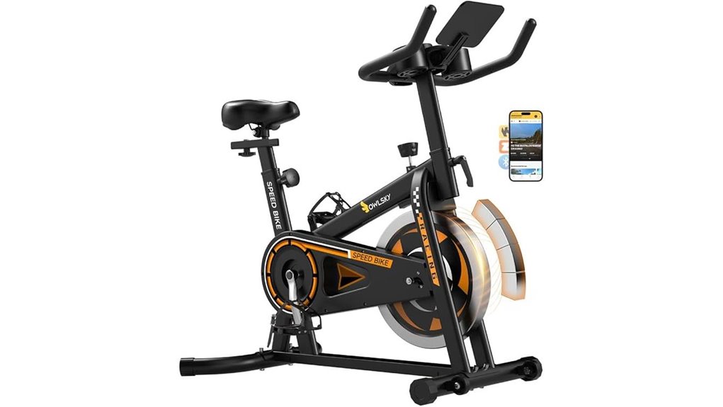 quiet indoor exercise bike
