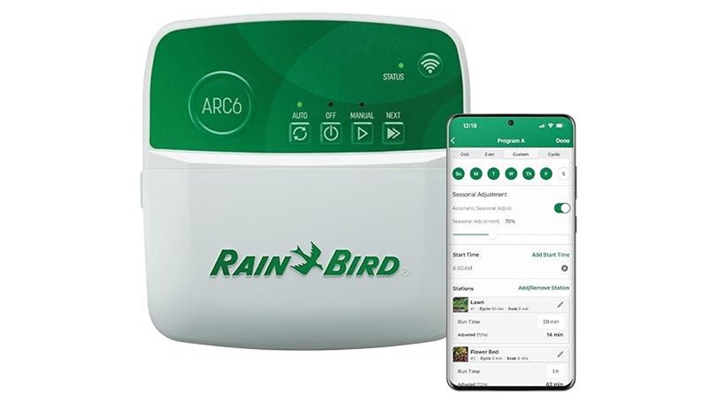 rain bird arc6 wifi controller