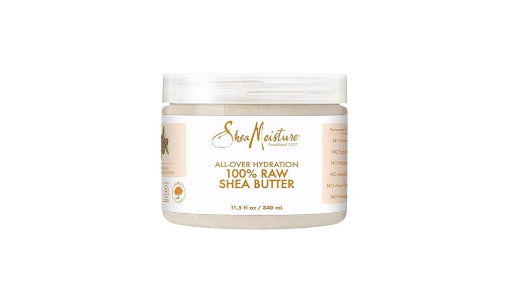 raw shea butter ultra healing hydration