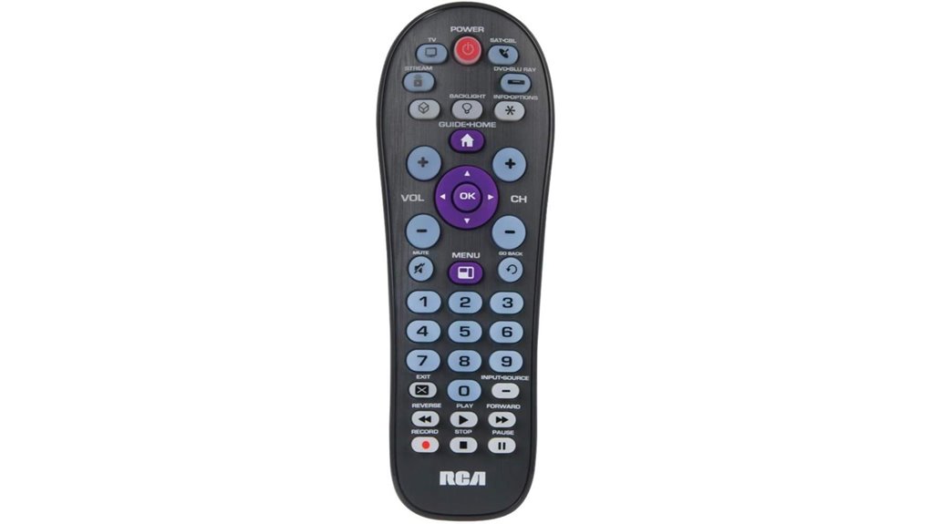 rca universal four device streaming remote