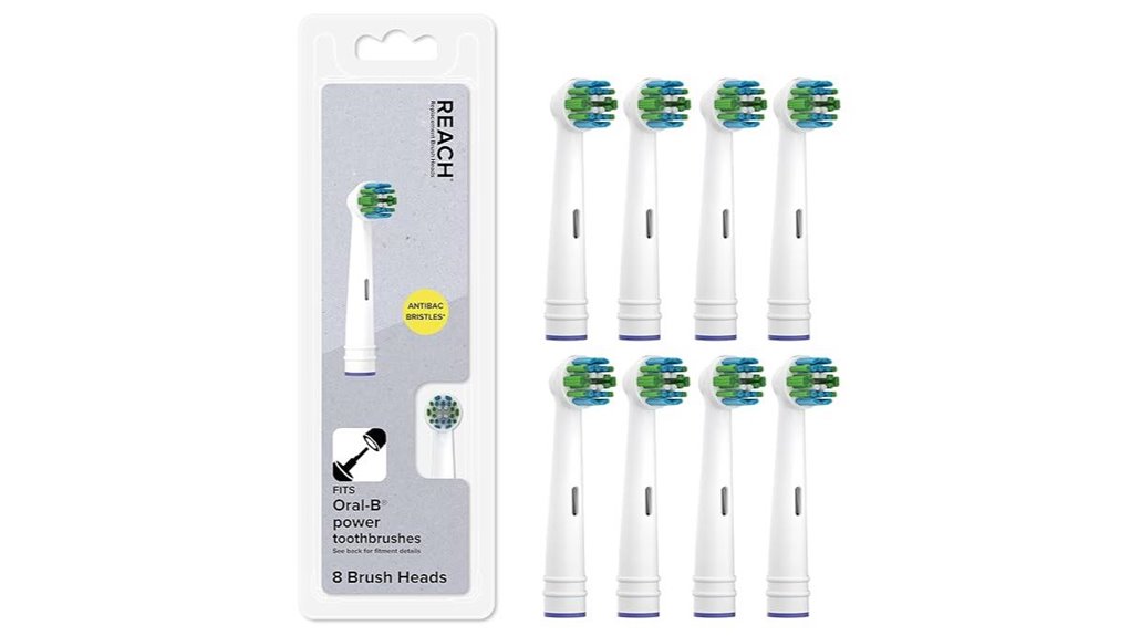 reach oral b replacement heads