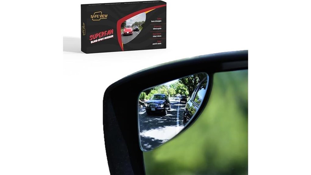 real convex blind spot mirrors