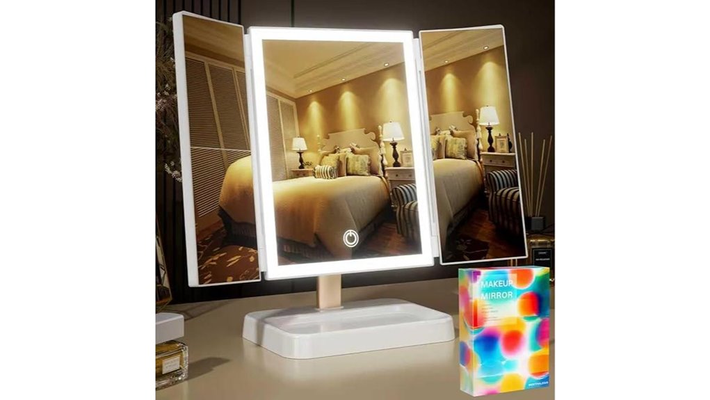 rechargeable 14 4 lighted vanity