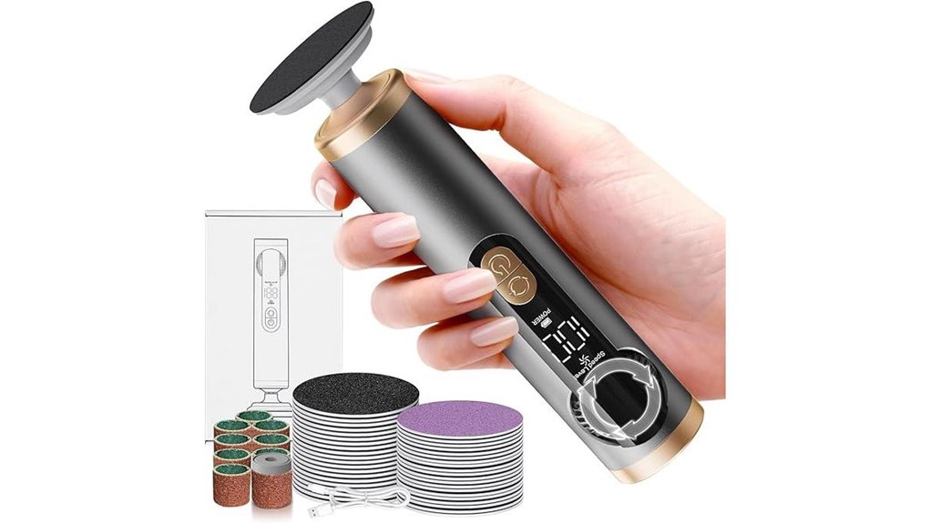 rechargeable callus remover kit