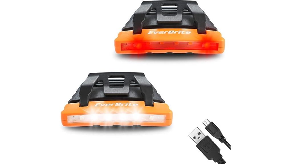 rechargeable clip on hatlight pack