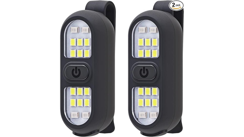 rechargeable clip on led safety lights