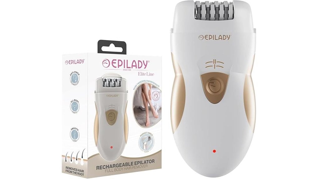 rechargeable cordless full body epilator