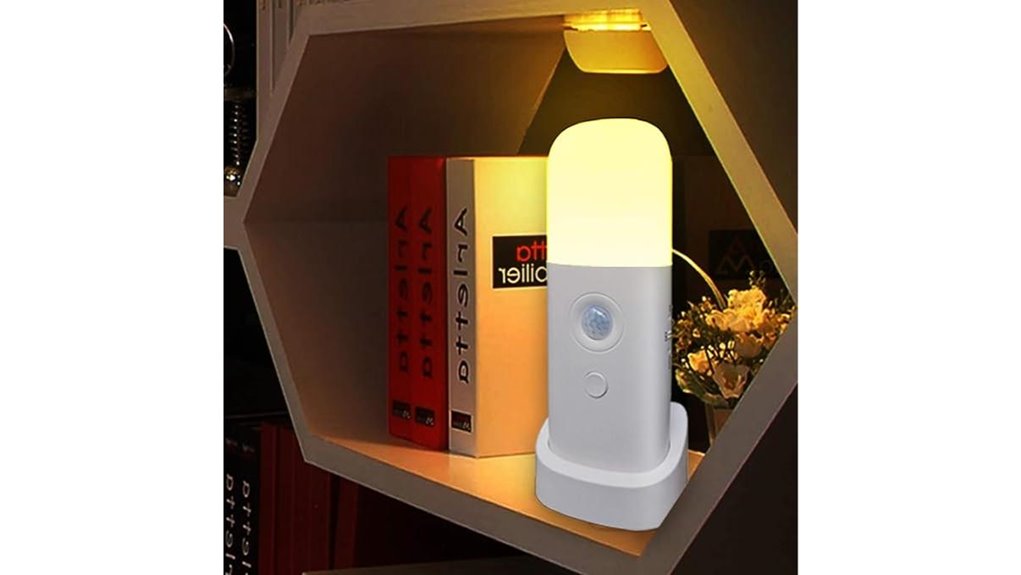 rechargeable dimmable motion nightlight