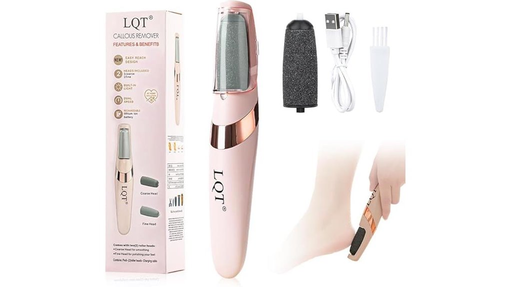 rechargeable electric foot file