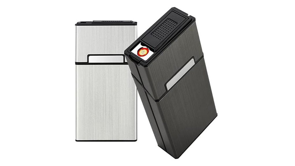 rechargeable flameless windproof cigarette lighter