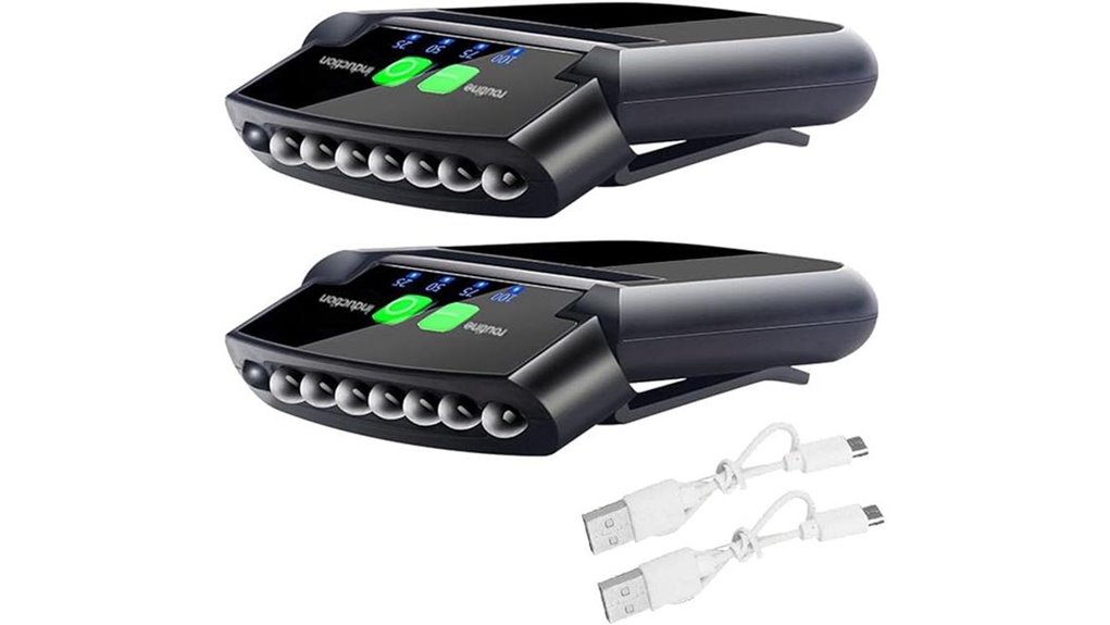 rechargeable led clip on hatlights