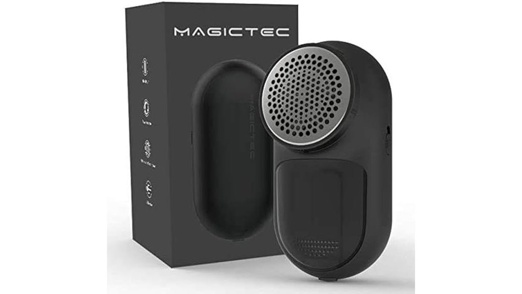 rechargeable magictec fabric shaver