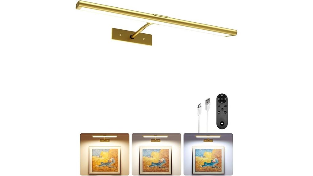 rechargeable magnetic led picture light