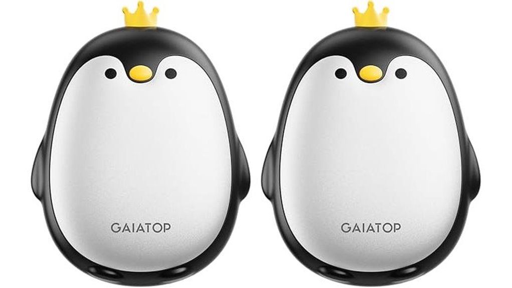 rechargeable magnetic penguin handwarmers