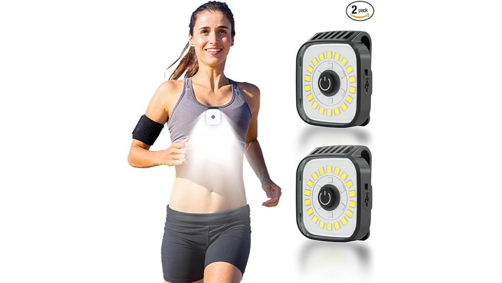 rechargeable mini clip on lights