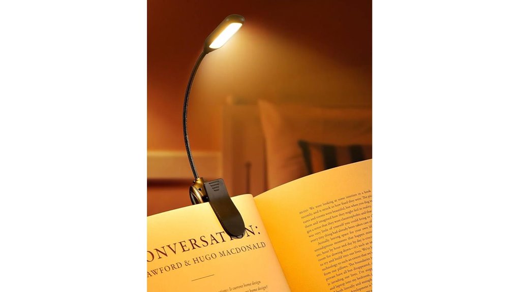 rechargeable monotremp book light