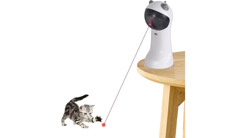 rechargeable motion activated cat toy