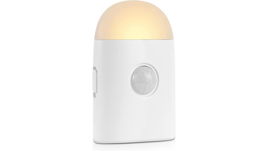 rechargeable motion sensing warm nightlight