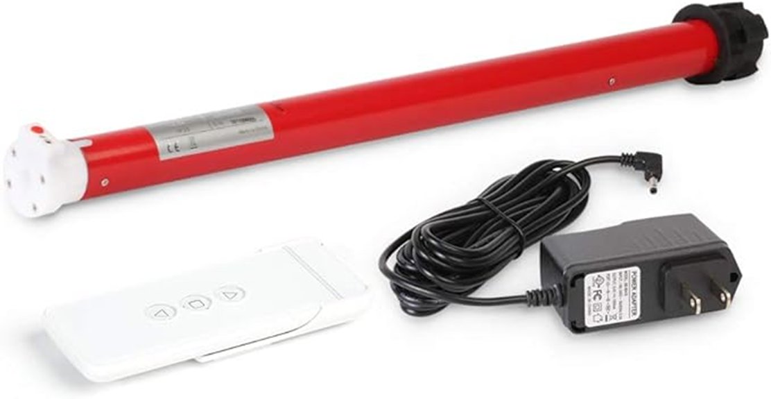 rechargeable wireless roller shade motor