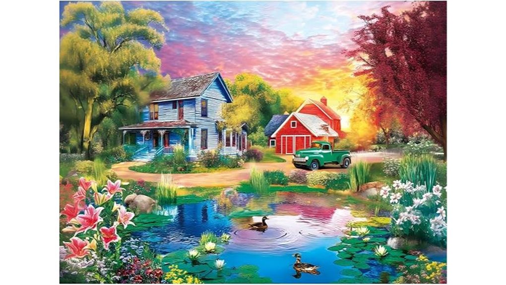 recycled cardboard 500 piece puzzle