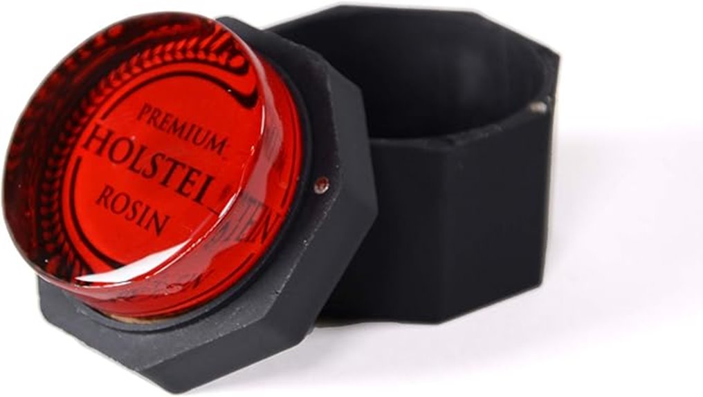 red low dust rosin with case