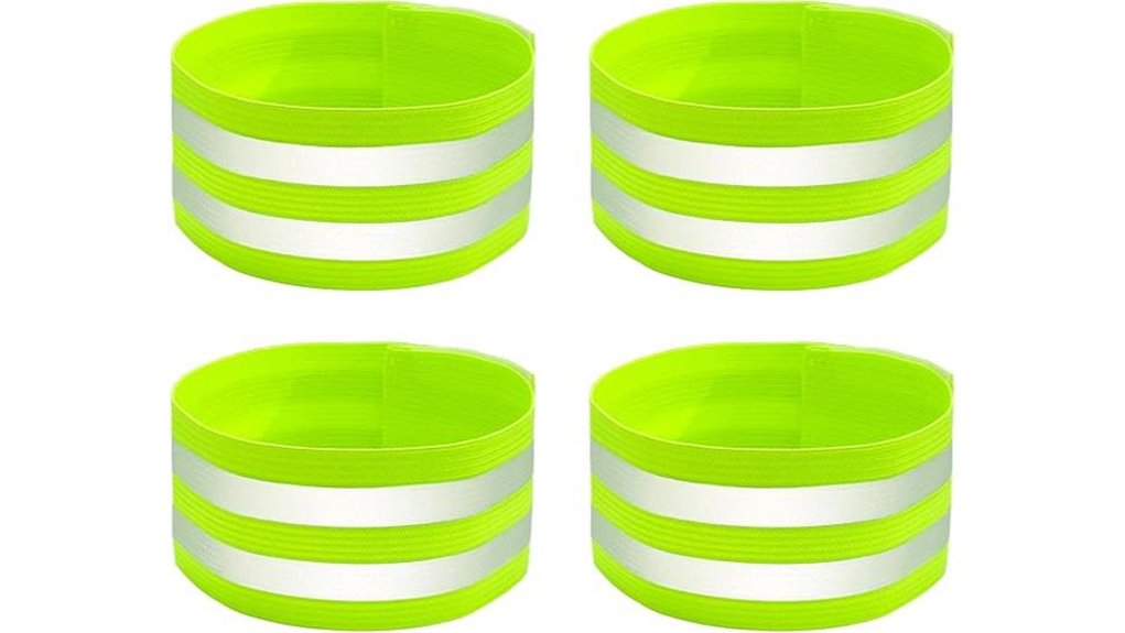 reflective adjustable armbands and anklets