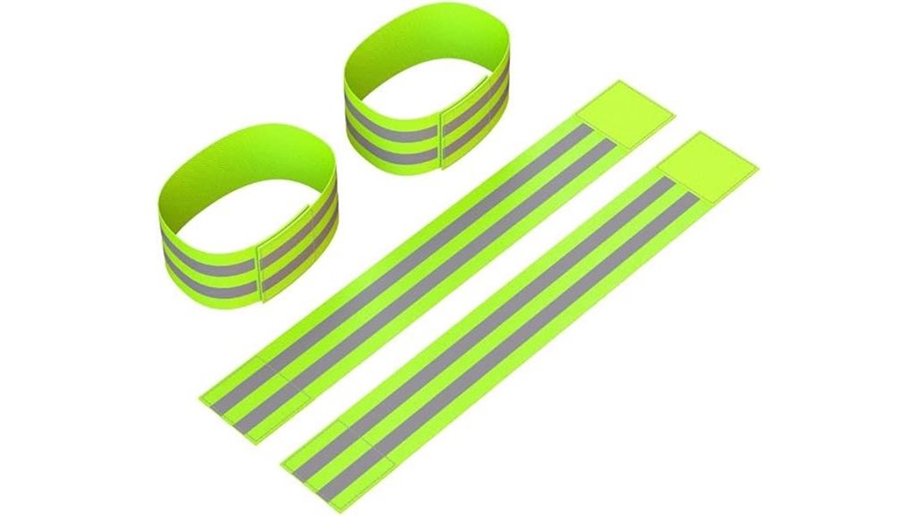 reflective ankle safety bands