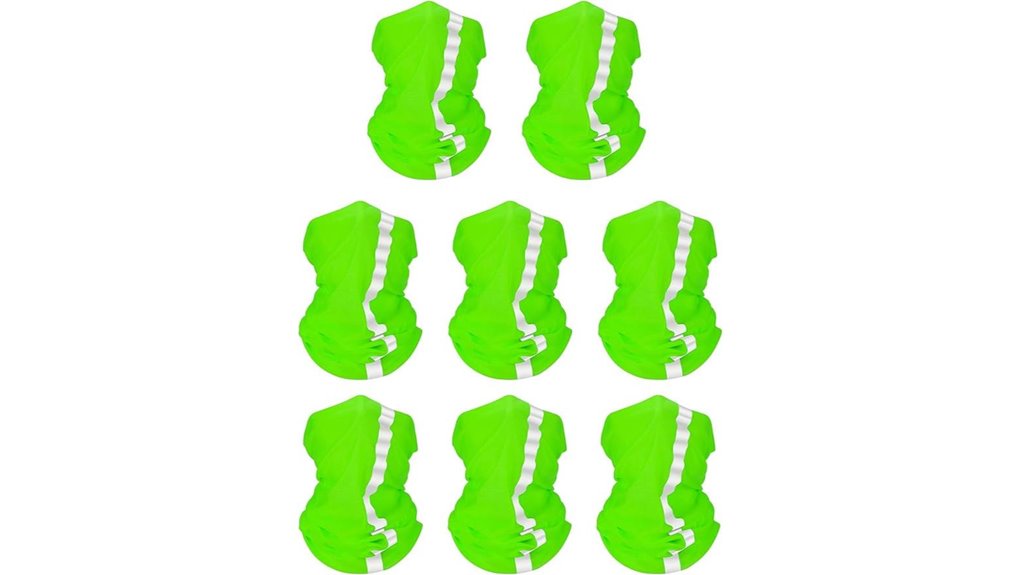 reflective cooling neck gaiters