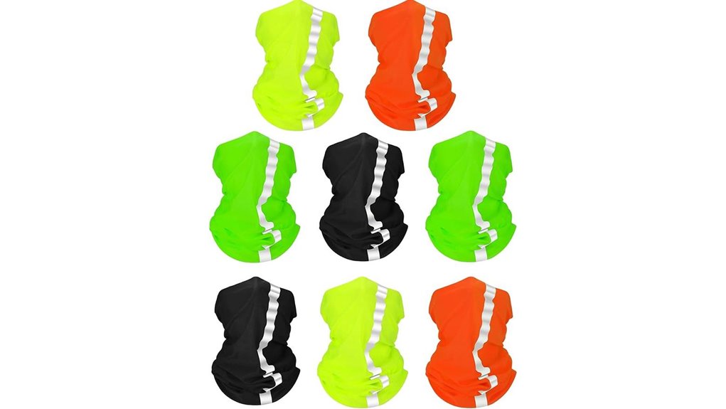 reflective cooling uv neck gaiters