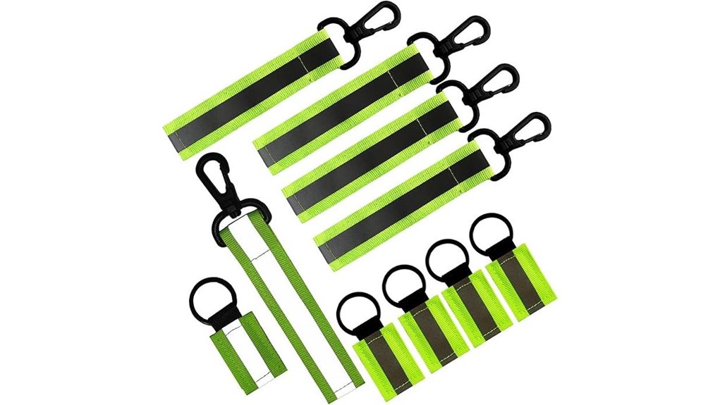 reflective glow in the dark safetystraps pack