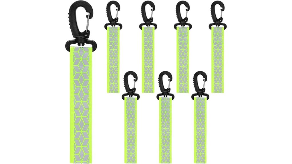 reflective glow in the dark tags