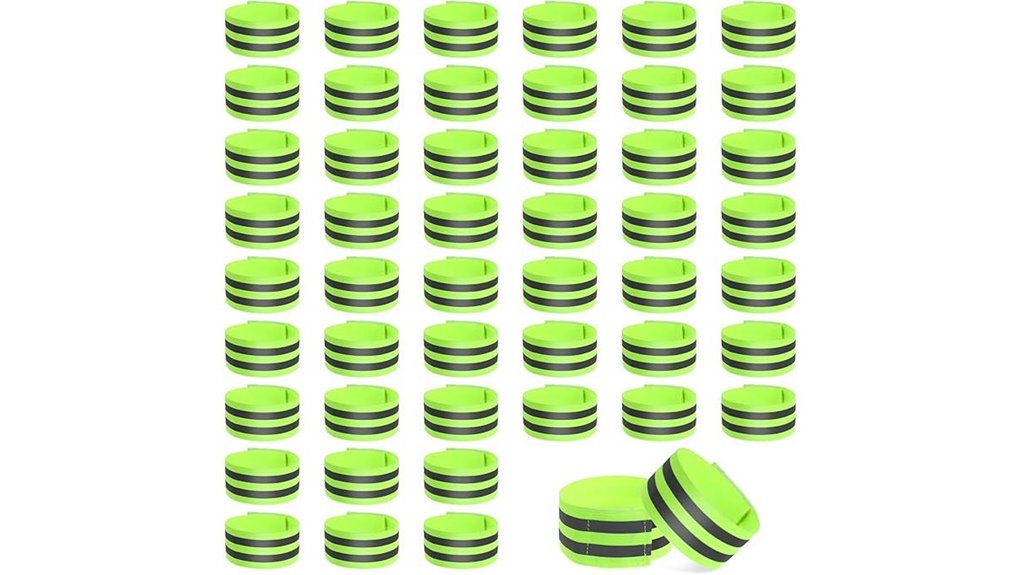 reflective safety bands bulk pack