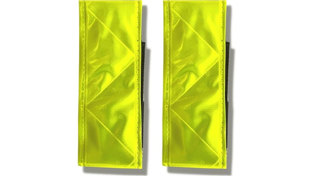 reflective safety bands outdoors