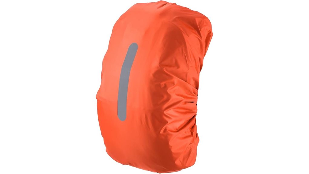 reflective waterproof backpack cover
