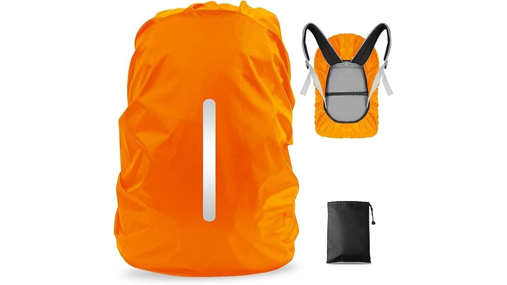 reflective waterproof rain cover